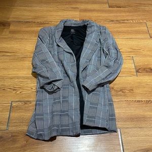 Plaid Blazer